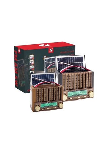 Ktf-1428 Güneş Enerjili Bluetooth Hoparlör