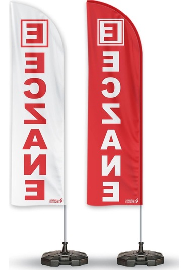 Eczane Yelken Bayrak 2'li Paket V1