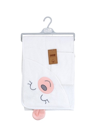 Sebi Bebe Ayı Desenli Banyo Havlusu 140 Standart