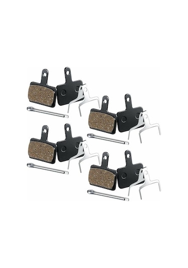Mufunye 8 Adet Yarı Metal Fren Balatası - Dağ Bisikleti Elektrikli Bisiklet Yol Bisikleti İçin - 4 Çift Set 01b