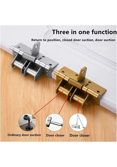 Kapı Menteşe Kapı Donanımı Çok Fonksiyonlu Kapı Yakın Otomatik Kapanış Menteşe Tamponu