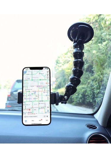 Pratik Akrobat Vantuzlu Teleskobik Telefon Tutucu 1