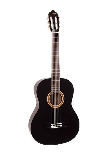 Valencia Vc104Tbk Klasik Gitar 4/4 Siyah Çelikli Sap