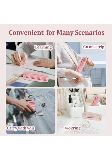 Saç Tarağı Seyahat Tarağı Kullanışlı Cep Katlanır Tarak 4 Adet