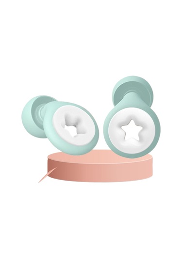 Loop Sessiz Gürültü Azaltıcı Kulak Tıkacı Süper Yumuşak Beyaz Yeşil