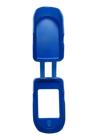 Vkemall Silikon Parmak Tipi Oksimetre Koruması - Kirlik Ve Çiziklerden Koruma - Ev, Seyahat Kullanıma Uygun - Mavi