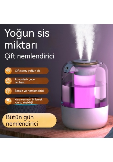 Lyon Yeni Hava Nemlendirici Ev Sessiz Yatak Odasıbüyük Sprey Hamile Kadılar Bebekçikan Nemlendirici