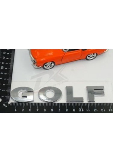 Volkswagen Golf 4-5 Bagaj 3M 3D Krom Abs Yazı Logo Amblem