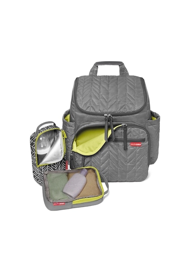 Skip-Hop Forma Sırt Çantası Gri Çok Renkli