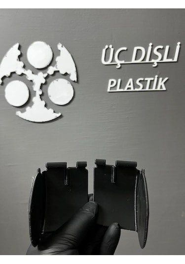 Volkswagen Transporter T5 - T5.1 Bardaklık Seti Plastik 3d Baskı Siyah 1 Set