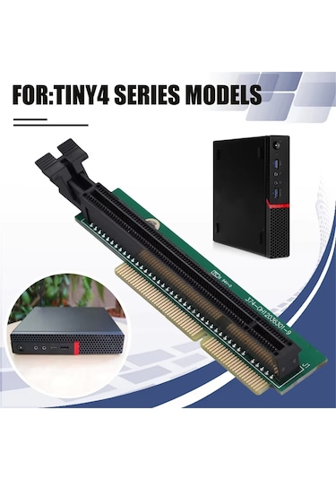 Xurunkeji 2 Adet Grafik Kartı Pcı-e Genişletme Kartı Tiny4 Yükseltici Kartı Lenovo Tiny4 Serisi Modelleri M720q 01aj940 Pcıe Yükseltici Kartı