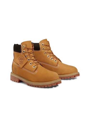 Timberland Tb112909 Timberland Premium 6 Inch Lace Up Waterpoof Tarçın Unisex Bot TARÇIN