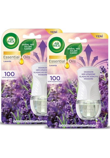 Air Wick Elektrikli Oda Kokusu Kit Lavanta - Cihaz + Yedek Şişe x 2