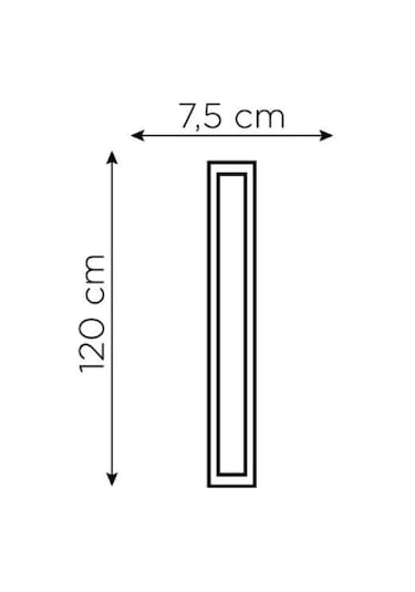 Alüminyum A+ Led Bant Armatür 120 CM 36 W 2 Adet Beyaz