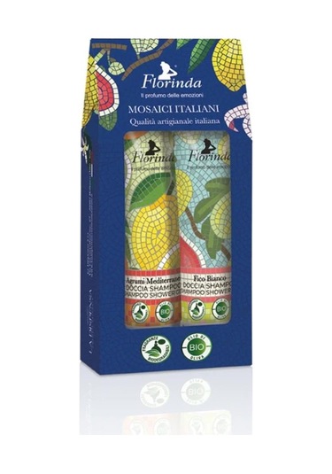 Florinda Mozaik Beyaz İncir + Kıyı Limonu Duş Şampuan 2 x 30 ML