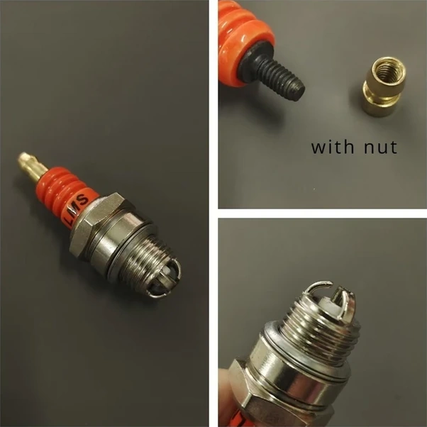 Dashanshop 2 Adet L7t Yüksek Performanslı 3 Uçlu Buji 2 Zamanlı Motorlar İçin