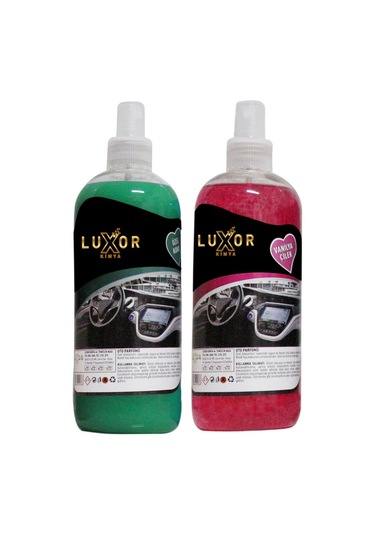 Luxor Kimya Oto Parfümü Vanilya Çilek + Özel Koku 2 x 400 ML