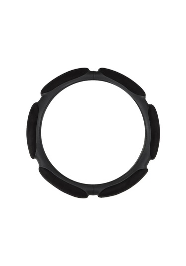 New Galaxy Direksiyon Kılıfı, Otomobil İçin Döngülü Kılıf, 6 Ped, M Beden 37-39 Cm 134565112 Siyah