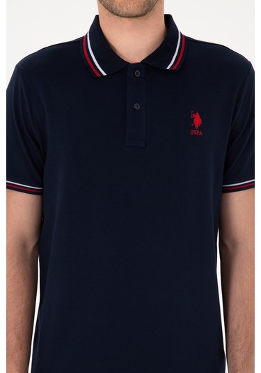 U.s. Polo Assn. Erkek Lacivert Tişört Basic 50306011-vr033 Lacivert