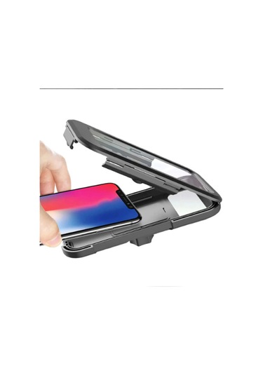 Gidon Bağlantılı Su Geçirmez Mıknatıslı Motorsiklet Telefon Tutucu - 9053959504496ynt