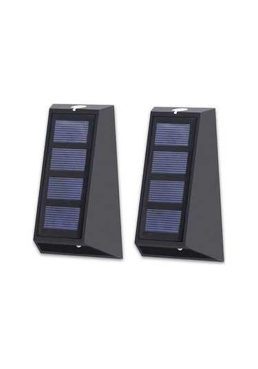 Pazly 2 Adet Yukarı Aşağı Güneşli Duvar Işıkları Sıcak Beyaz/beyaz Renk Diğer Diğer