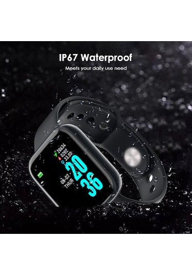 Neevoyu Y68 Ip67 Su Geçirmez Akıllı Saat (İthalatçı Garantili)