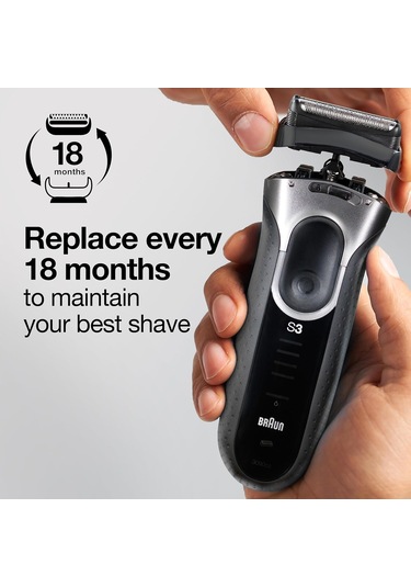 Braun 3 Serisi Tıraş Makinesi Yedek Başlığı 32b Siyah