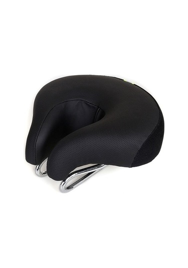 Ebitda Noeless Bisiklet Koltuğu Yumuşak Rahat Yastık 001, Siyah, 200x180mm, Xl, Darbe Emici, Ergonomik, Yansıtıcı, Dağ Bilet Siyah