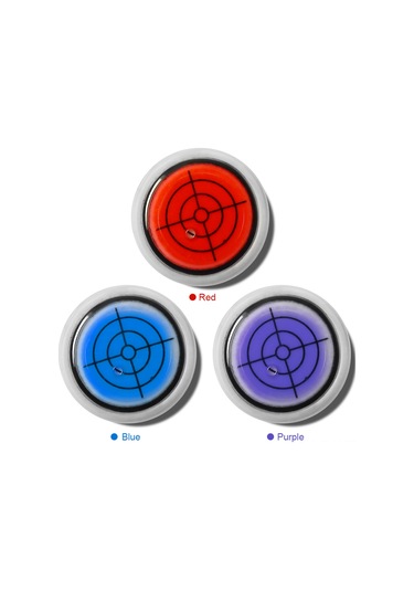 Xindoker Pembe Golf Şapka Klipsü - Plastik Ve Metal Malzeme - 30mm Çap - Seviye Göstergesi