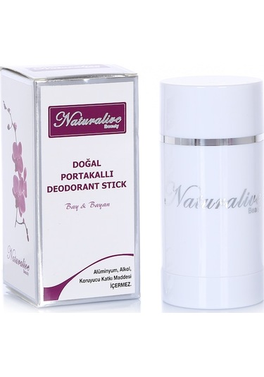 Naturalive Portakallı Doğal Unisex Stick Deodorant 50 G