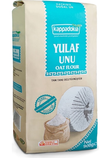Kappadokia Pastörize, Tam Yulaf Unu 25 Kg