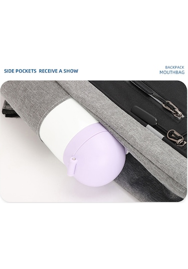 Yifomall Usb Şarjlı 16" Laptop Çantası Seti: Dayanıklı Oxford Kumaşlı Sırt Çantası + Askılı Çanta + El Çantası Mavi 3'lü Paket MAVİ