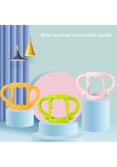 J Damlatmaz Şişe Sapı Sevimli Bıyık Kolay Kavrama Gıda Sınıfı Silikon 5 Cm Çapın Üzerind Yumuşak Geniş Boyun Biberon Aks. 56708782