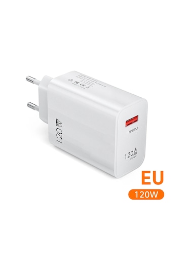 Henruisi 120w Gan Usb Hızlı Şarj Adaptörü İphone Uyumlu 13 14 15 Pro Max Samsung Huawei Oppo Oneplus İçin Ildistribütör Garantili