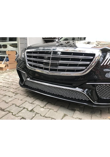 Mercedes W222 Makyajlı S65 Amg Ön Tampon Krom Izgara Seti 18+