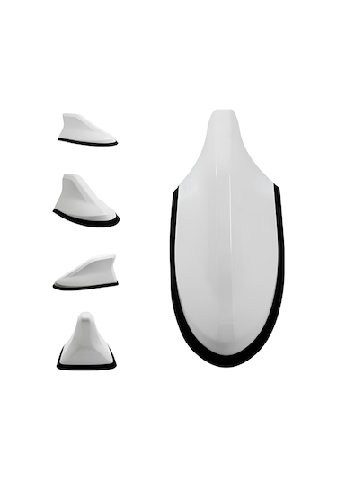 Hyundai Tucson Uyumlu Köpek Balığı Balık Sırtı Shark Anten Beyaz