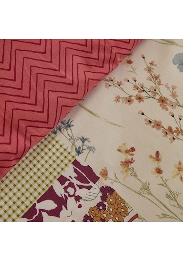 Sarah Anderson Comfora Çift Kişilik Nevresim Takımı Multicolour Renkli