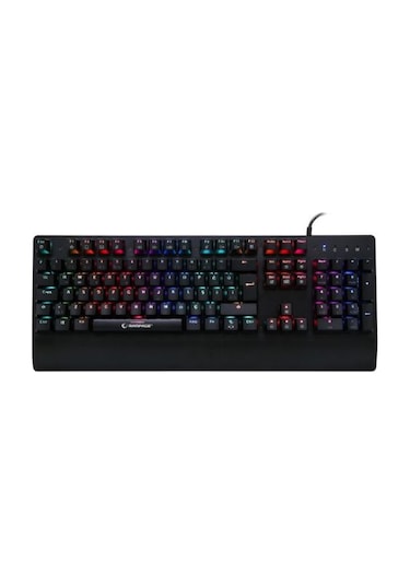 Rampage RMK-GX9 PULSAR Usb Kablolu RGB Aydınlatmalı Blue Switch Mekanik Gaming Q Klavye