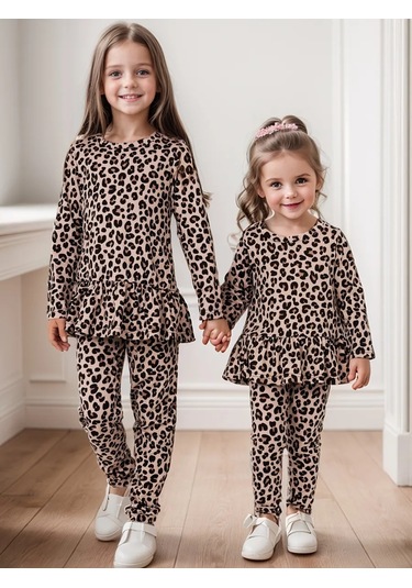 Jambo Wear Okul Öncesi İçin Penye Takım 285903380 Leopar