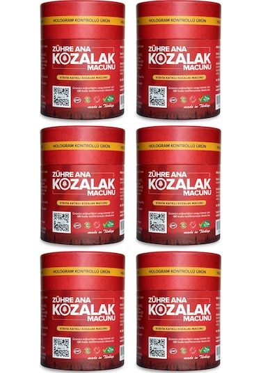 Zühre Ana Kozalak Macunu - 6 Adet Hologramlı Ürün