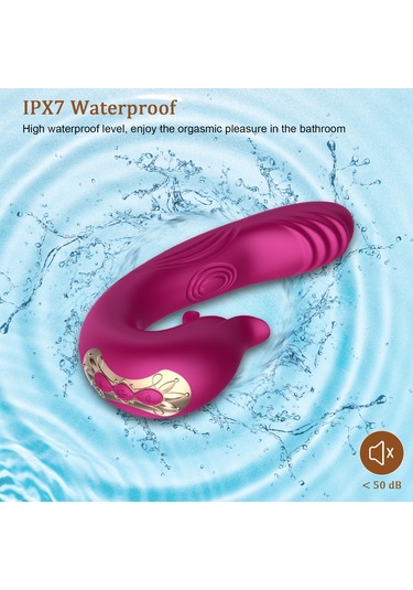 Ruicoo Kadınlar İçin 7 Dilli Titreşimli Masaj Aleti, 10 Vuruşlu Ve Ipx7 Su Geçirmez, G-noktası Uyarıcı, 300mah Şarjlı Çok Renkli