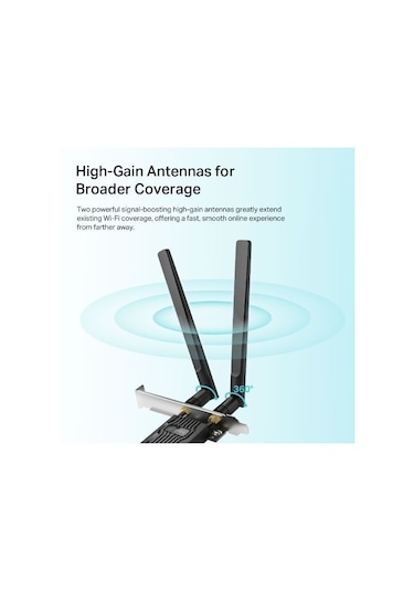TP-Link Archer TX20E AX1800 1200 Mpbs Pcı Express Kablosuz Adaptör