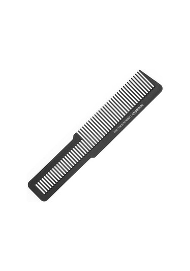 Nyt Antistatik Profesyonel Saç Tarak Sert Karbon Düz Kafa Kesme Taraklar Aracı Siyah