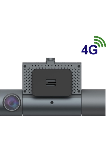 Techsmart Dahili 2 Kameralı 4g + H265 Mobil Araç Kamera Tch-bk6mzh-2ch-4g