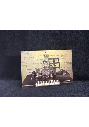1983 Almanya Vordruckblatt Post And Technology Typendrucktelegraf Hughes Postcard Germany