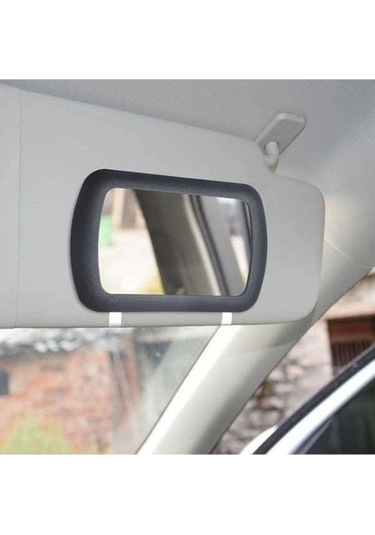 Monyee Araç Güneşlik Takılı Makyaj Aynası - Evrensel Klemli Yüksek Kaliteli Cam İle Tam Ekran Görünüm