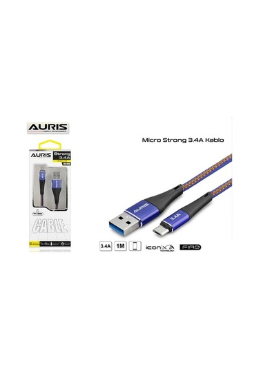 Type C Hızlı Şarj Kablosu 3.4 A Xiaomi-Huawei Uyumlu