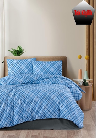 Mulberry Bred Pazen Flanel Kışlık Tek Kişilik Nevresim Takımı