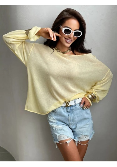 Altegro Yazlık Oversize Kazak 376553896