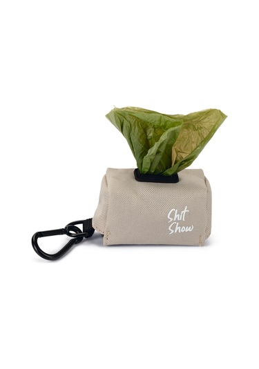 Beeztees Köpek Dışkı Toplama Poşeti Taşıma Çantası, Gri, 7,5x3,5x4cm